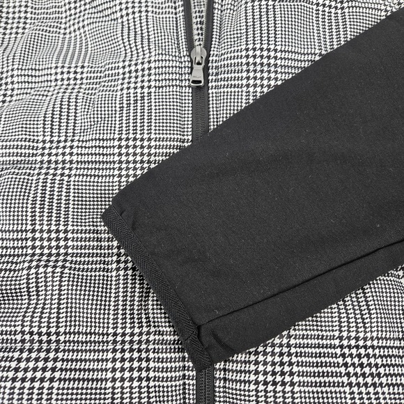 New Ralph Lauren Men's Black White Glen Plaid Hooded Golf Zip Jacket Size XL - Picture 11 of 11